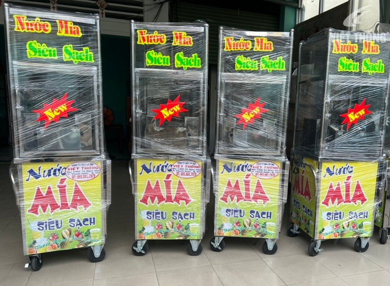 Xe nước mía E3168 tại xưởng Việt Thống